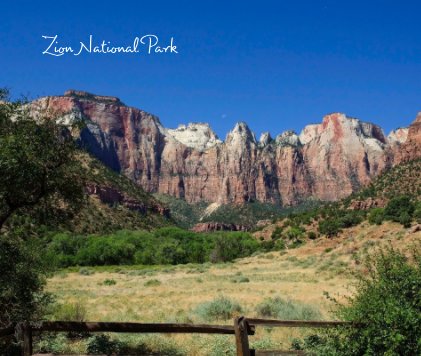 Zion National Park book cover