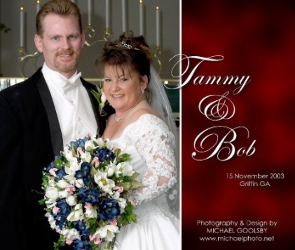 The Wedding of Tammy & Bob (13x11) book cover