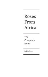 Roses From Africa book cover