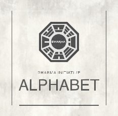 Dharma Initiative Alphabet book cover