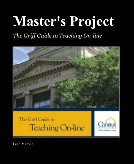 Master's Project book cover