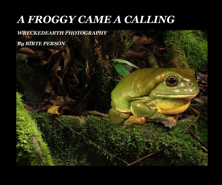 View A FROGGY CAME A CALLING by BIRTE PERSON
