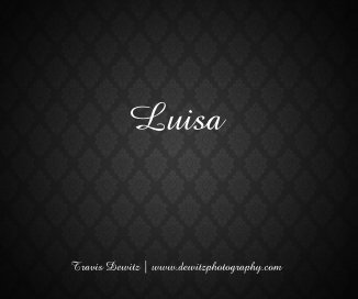 Luisa Travis Dewitz | www.dewitzphotography.com book cover