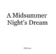 A Midsummer Night’s Dream book cover
