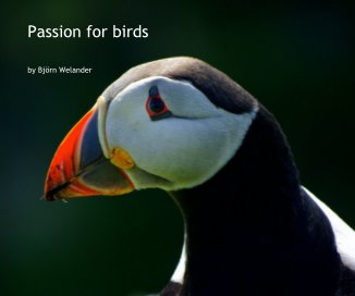 Passion for birds book cover