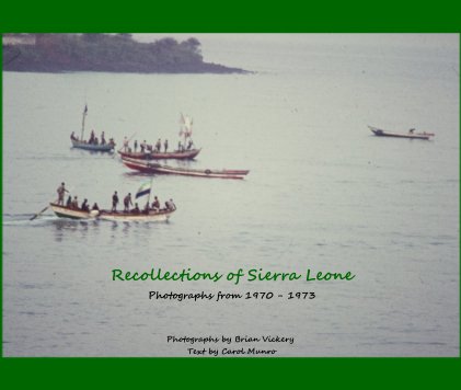Recollections of Sierra Leone book cover