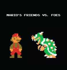 MARIO'S FRIENDS VS. FOES book cover