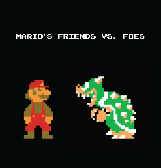 View MARIO'S FRIENDS VS. FOES by Dani Fish
