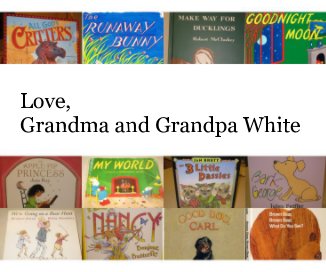 Love, Grandma and Grandpa White book cover