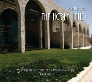 Four Months in The Holy Land book cover