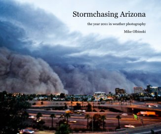 Stormchasing Arizona book cover