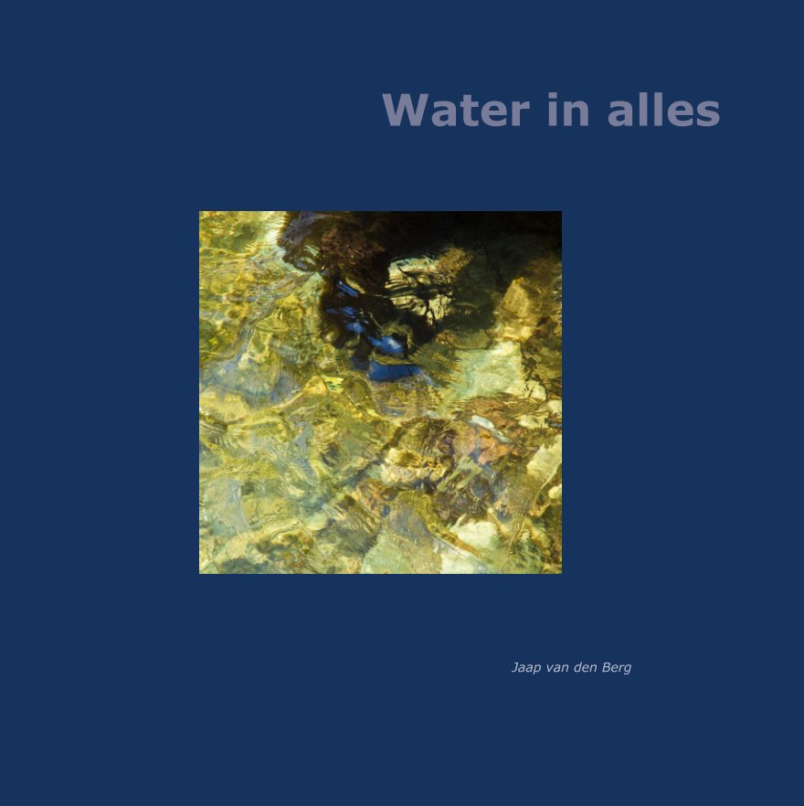 Ver Water in Alles por Jaap van den Berg