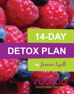 Nutritio 14 day detox, 3rd edition book cover