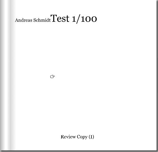 View Test 1/100 Review Copy I by Andreas Schmidt
