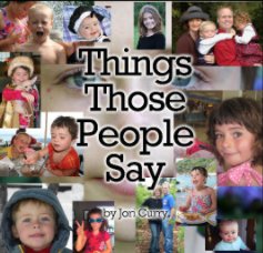Things Those People Say book cover