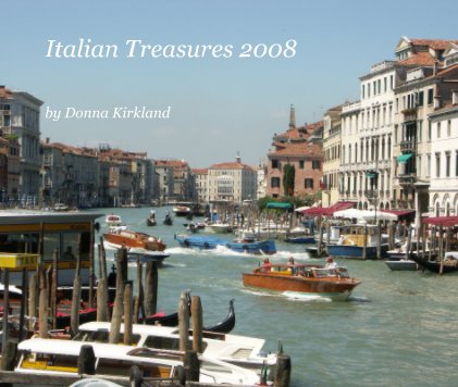Italian Treasures 2008 book cover