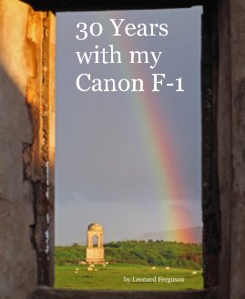 30 Years with my Canon F-1 book cover