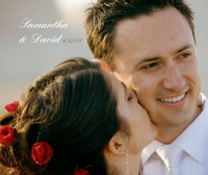 Samantha and David 6.27.08 book cover