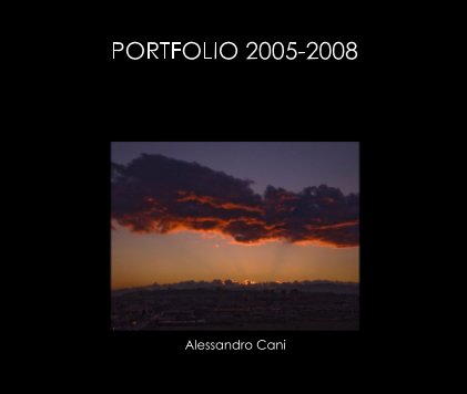 PORTFOLIO 2005-2008 book cover