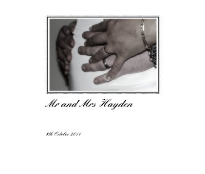 Mr and Mrs Hayden book cover