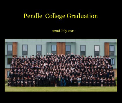 Pendle College Graduation book cover