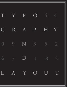 typography and layout book cover