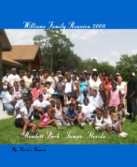 Williams Family Reunion 2008 book cover