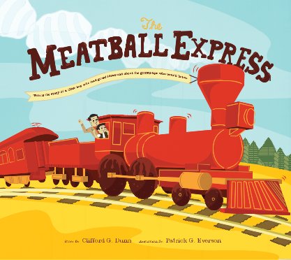 The Meatball Express 11x13 book cover