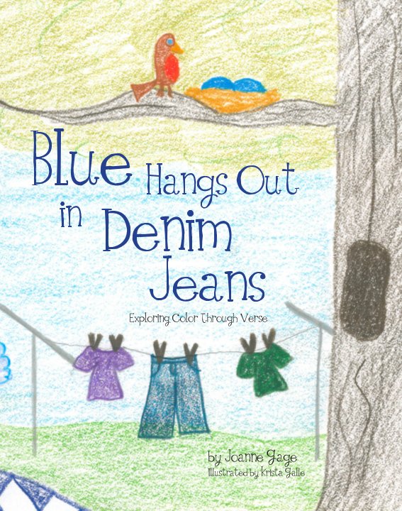 Ver Blue Hangs Out in Denim Jeans por Joanne Gage