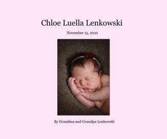 Chloe Luella Lenkowski book cover