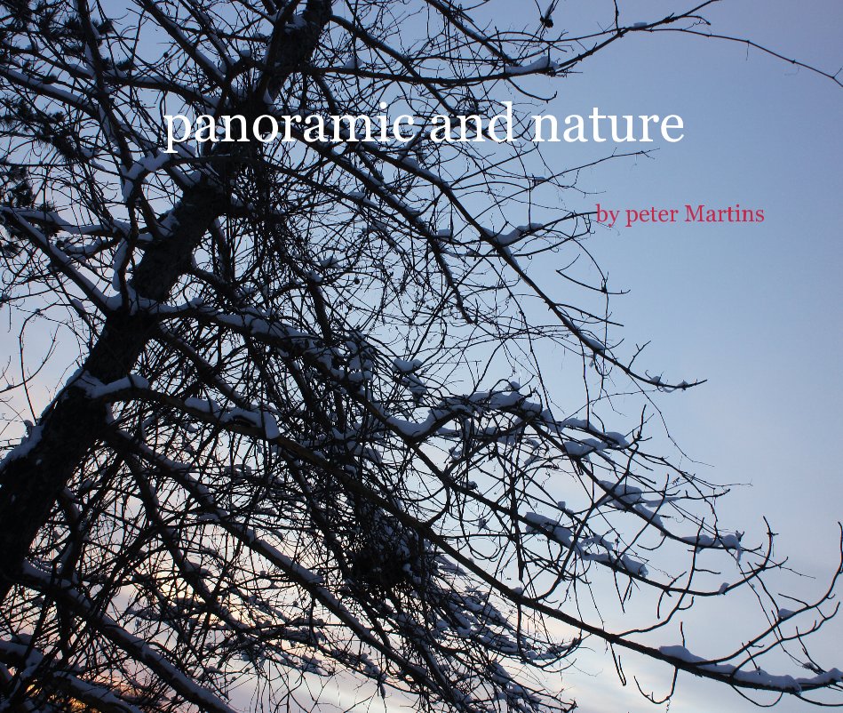 View panoramic and nature by peter Martins