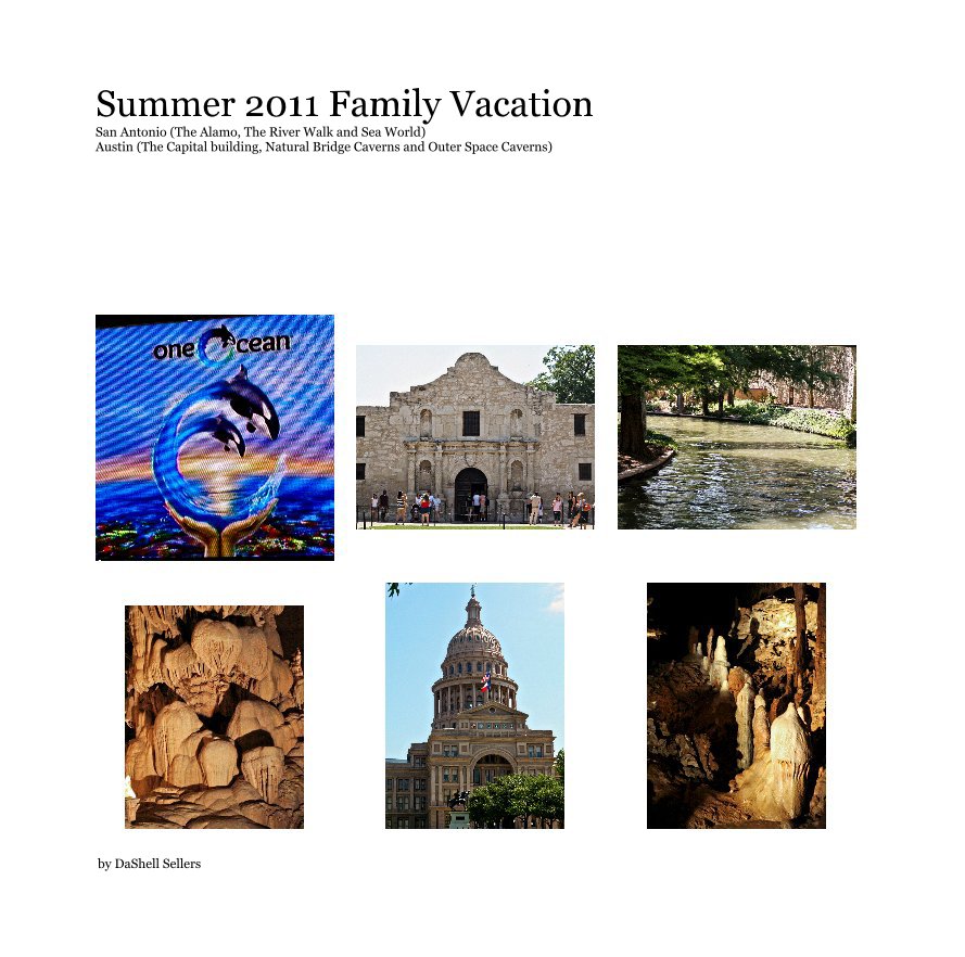 View Summer 2011 Family Vacation San Antonio (The Alamo, The River Walk and Sea World) Austin (The Capital building, Natural Bridge Caverns and Outer Space Caverns) by DaShell Sellers