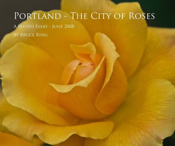 View Portland - The City of Roses by Bruce Ring