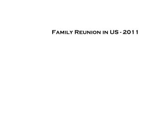 Family Reunion in US - 2011 book cover