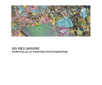 BO REX MOORE PORTFOLIO of PAINTED PHOTOGRAPHS book cover
