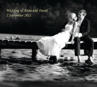 Wedding of Anna and David book cover