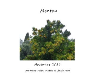 Menton book cover
