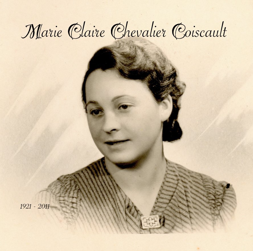 Bekijk Marie Claire Chevalier Coiscault op ejean