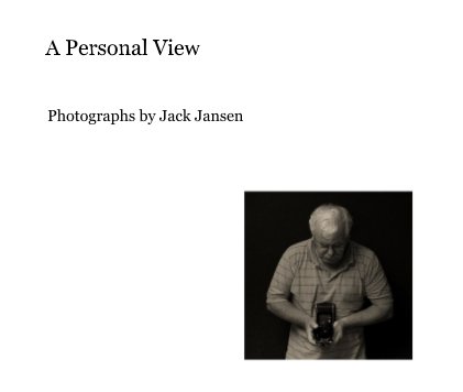 A Personal View book cover