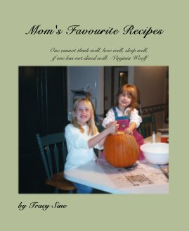 Mom's Favourite Recipes book cover