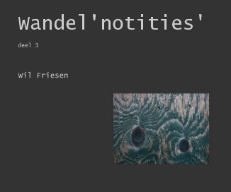 Wandel'notities' book cover