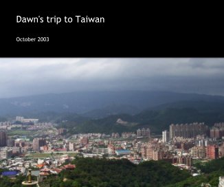 Dawn's trip to Taiwan book cover