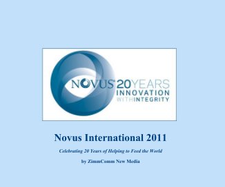 Novus International 2011 book cover