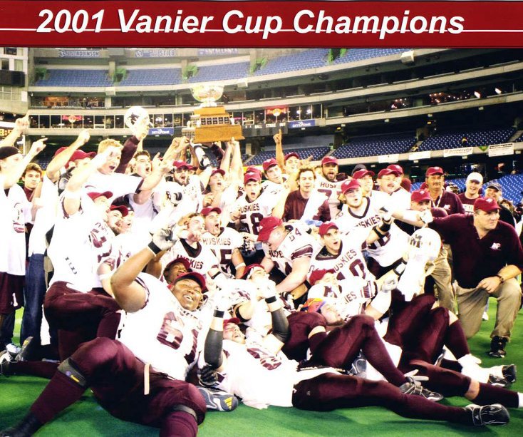 Ver 2001 Vanier Cup Champions por jchrvala