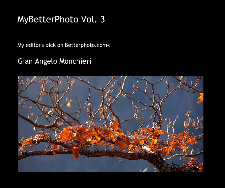 Ver MyBetterPhoto Vol. 3 por Gian Angelo Monchieri