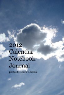 2012 Calendar Notebook Journal book cover