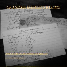 Grandma Isabelle's Recipes book cover