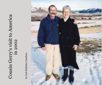 Cousin Gerry's visit to America in 2002 book cover