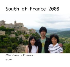 South of France 2008 book cover