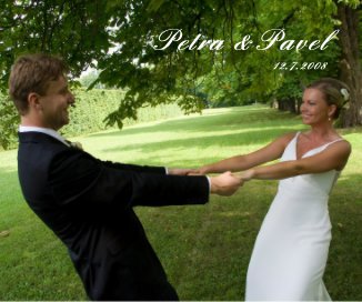 Petra & Pavel 12.7.2008 book cover